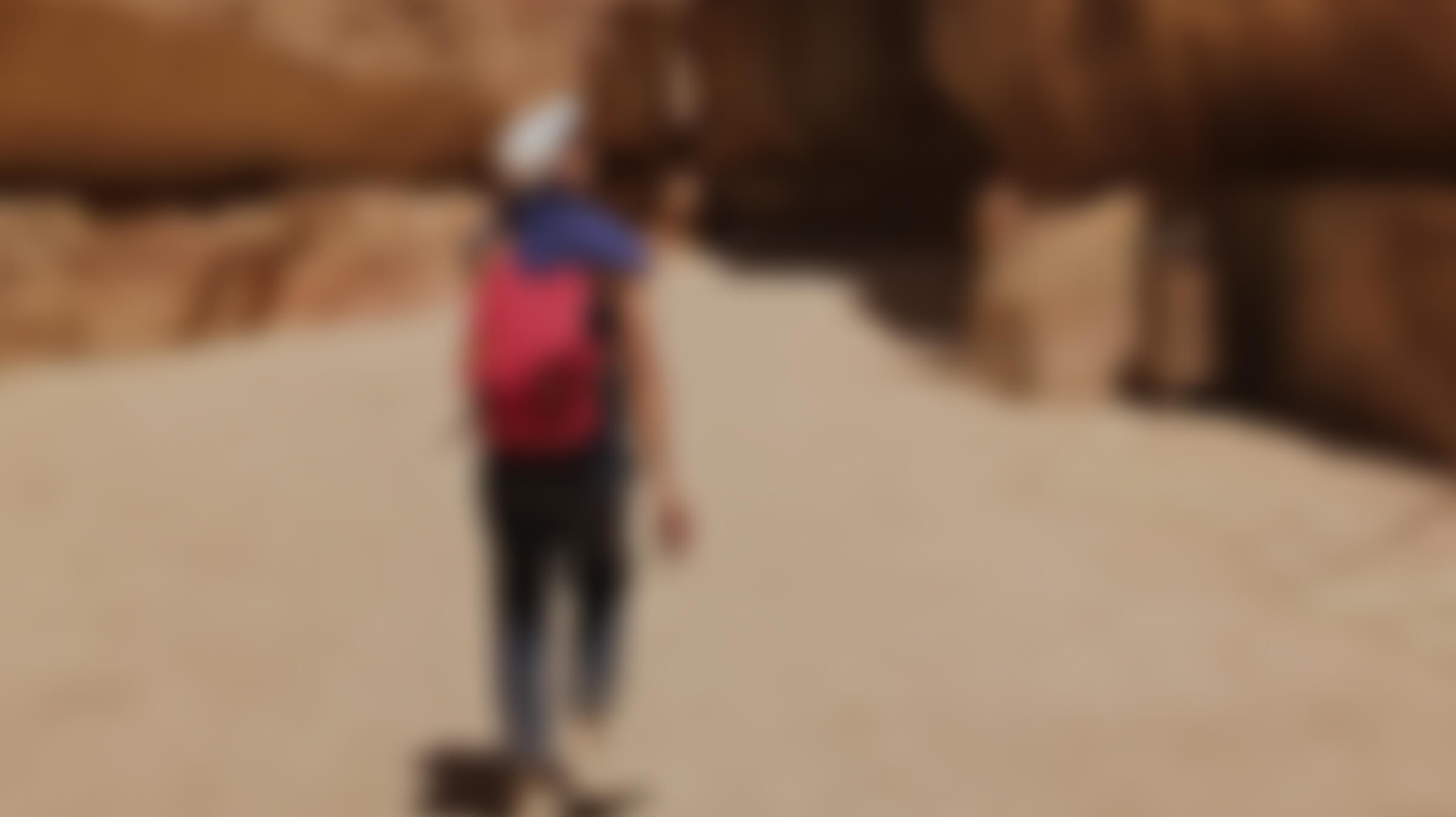 Woman Motion Blur
