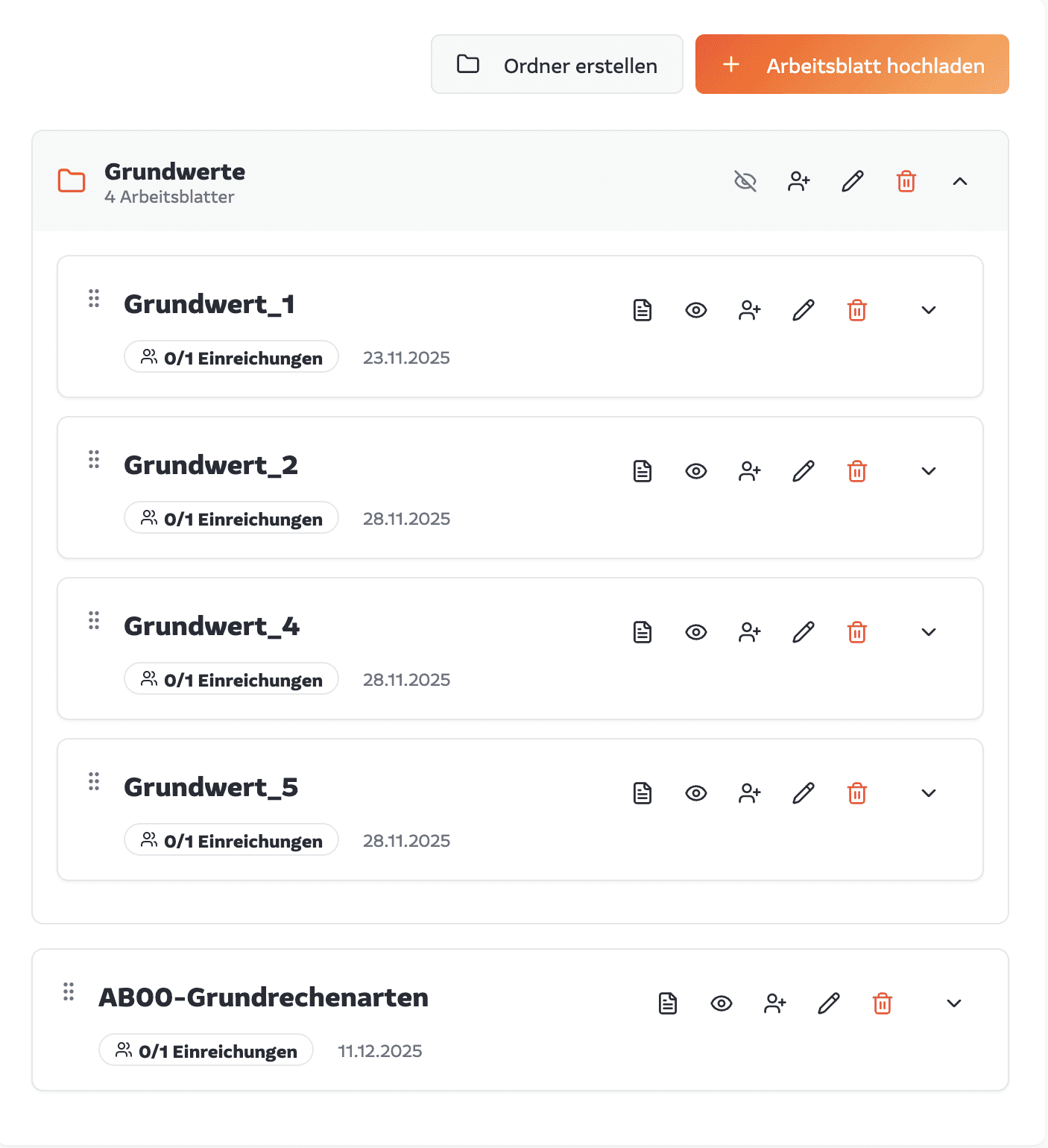 Arbeitsblätter Skillsquare