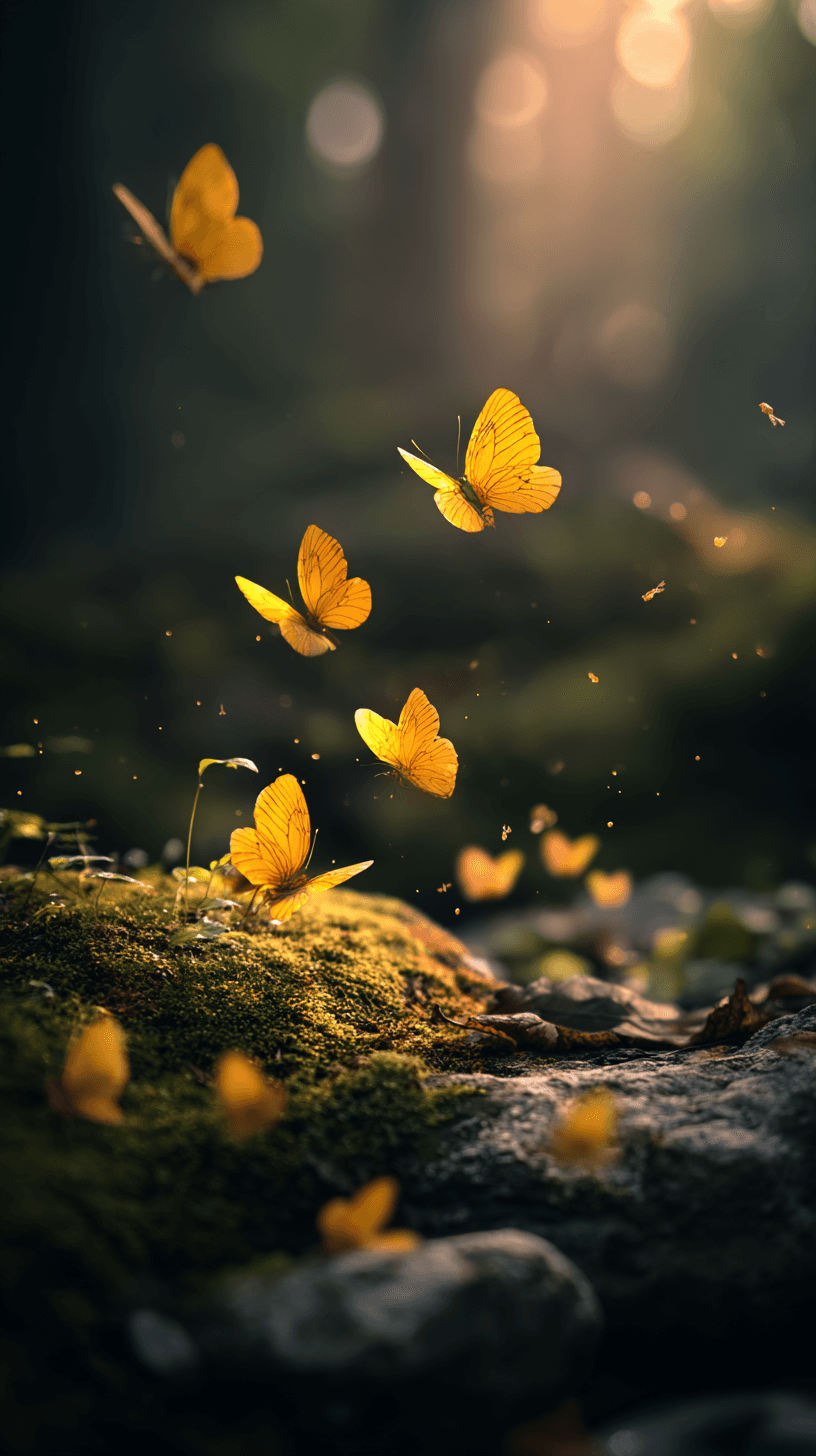 woman holding a phone and man looking at the phone. both are smiling