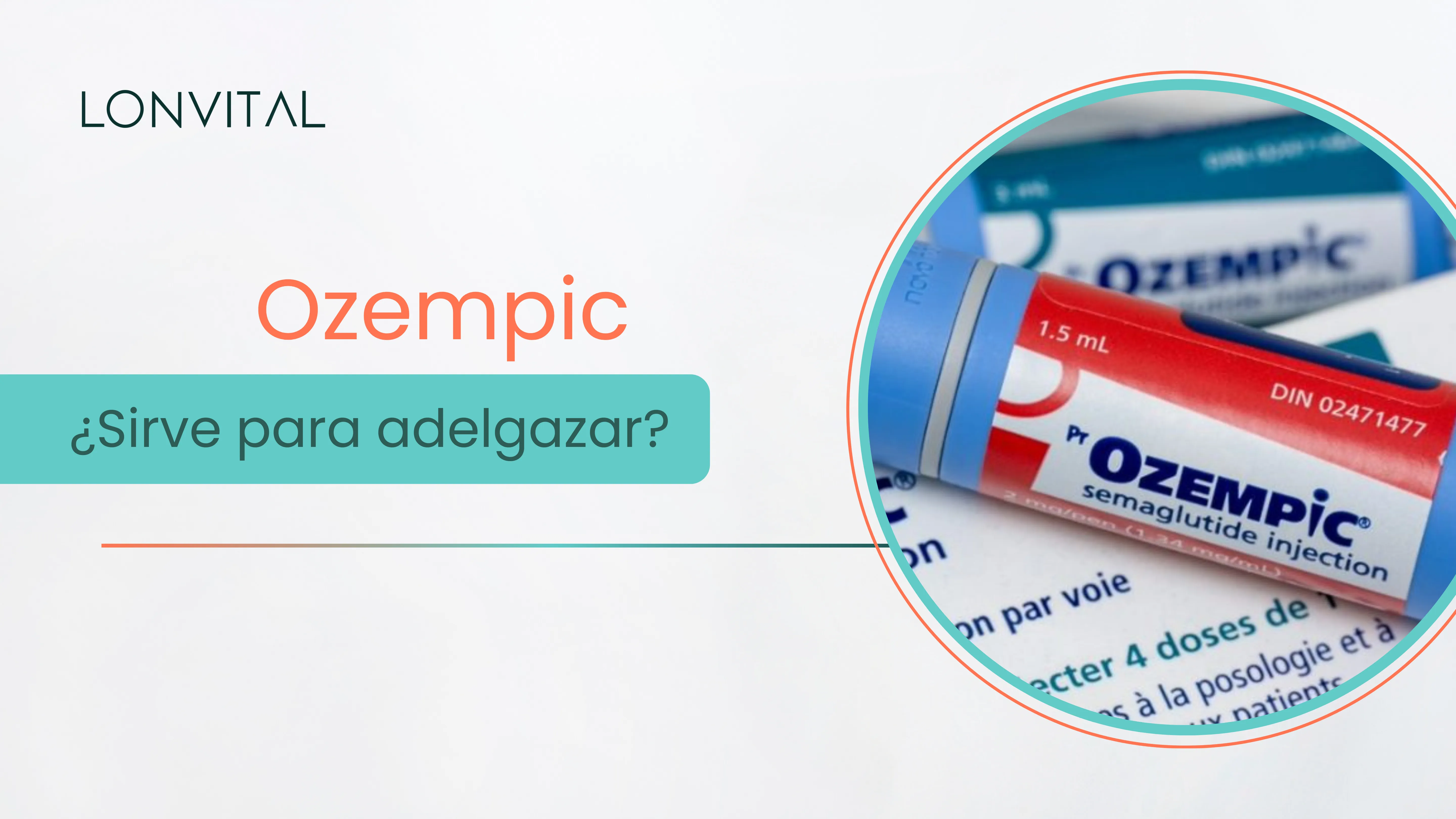 Ozempic ¿Sirve para adelgazar?