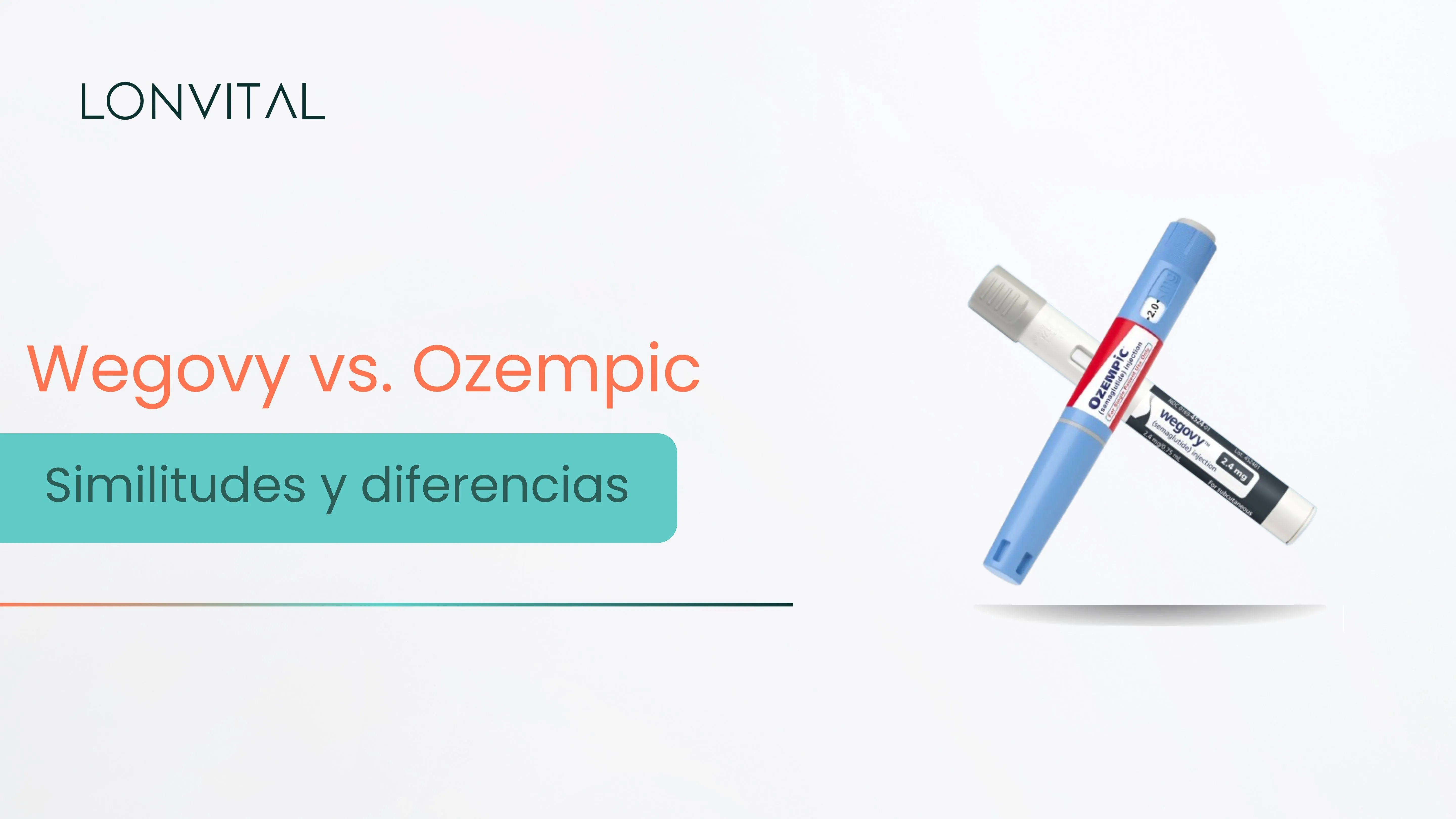 Wegovy vs Ozempic | Similitudes y diferencias