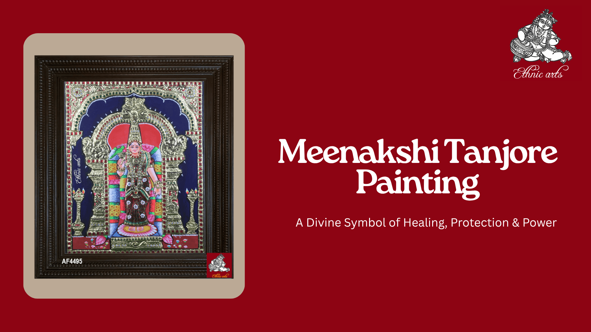 Meenakshi Tanjore Painting