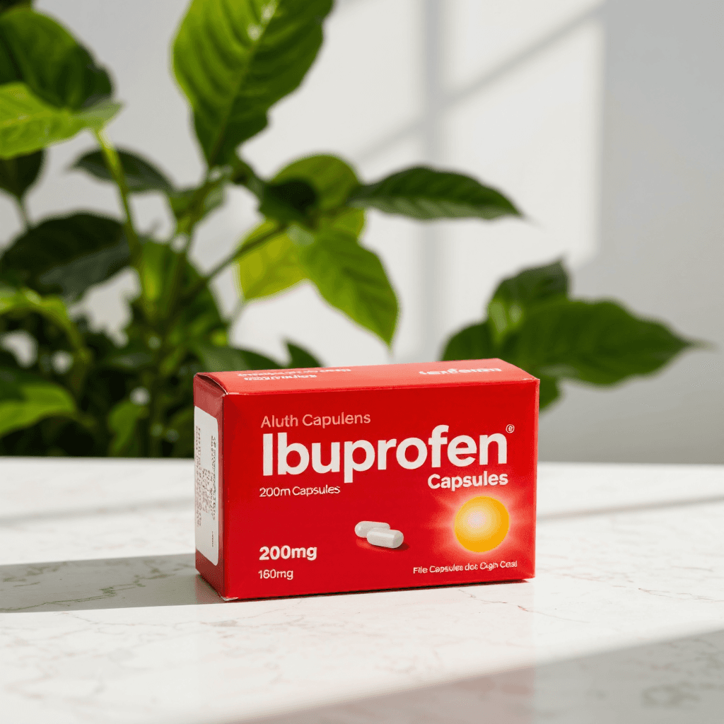 product photography of box of medication