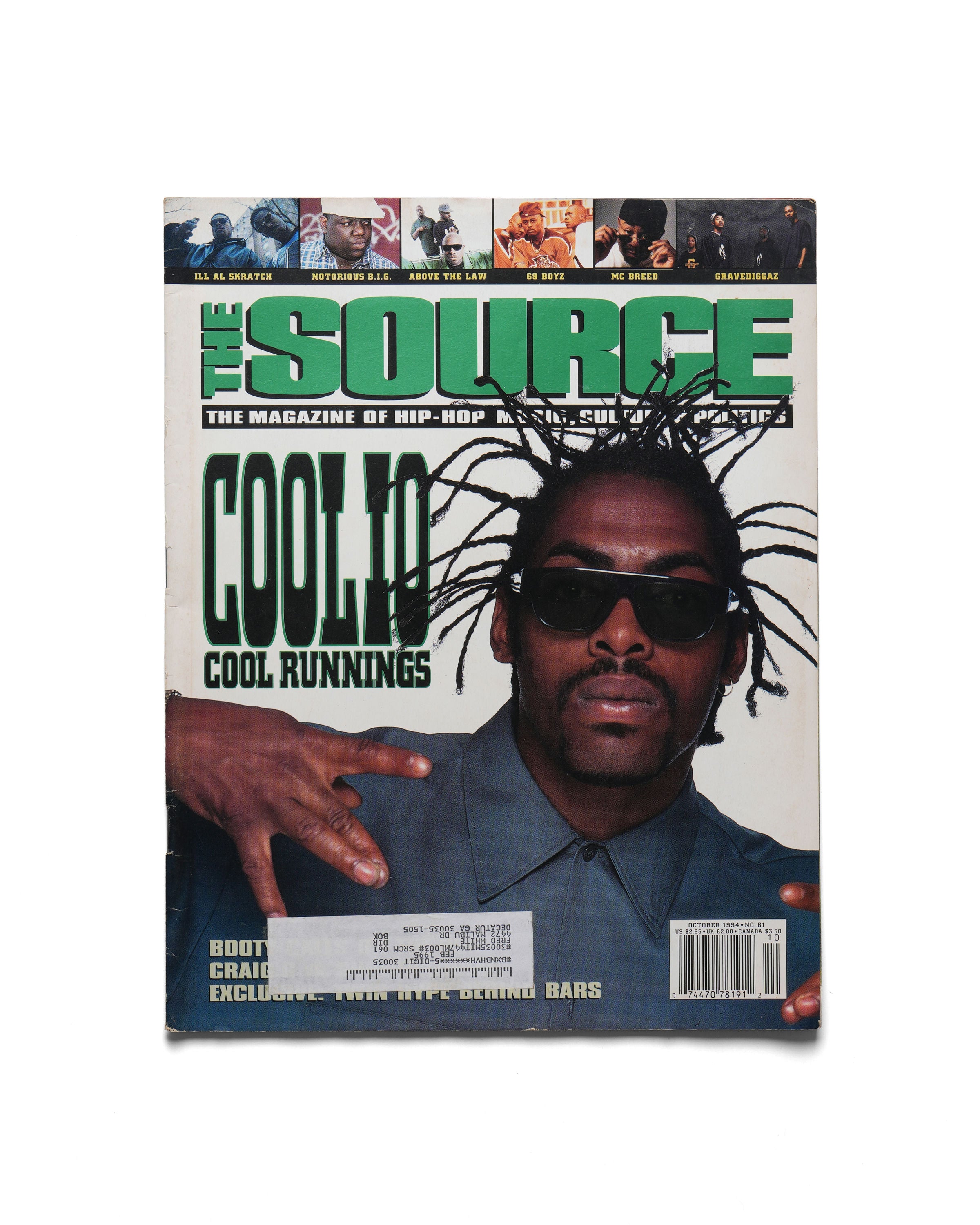 The Source - October 1994 - Front Cover