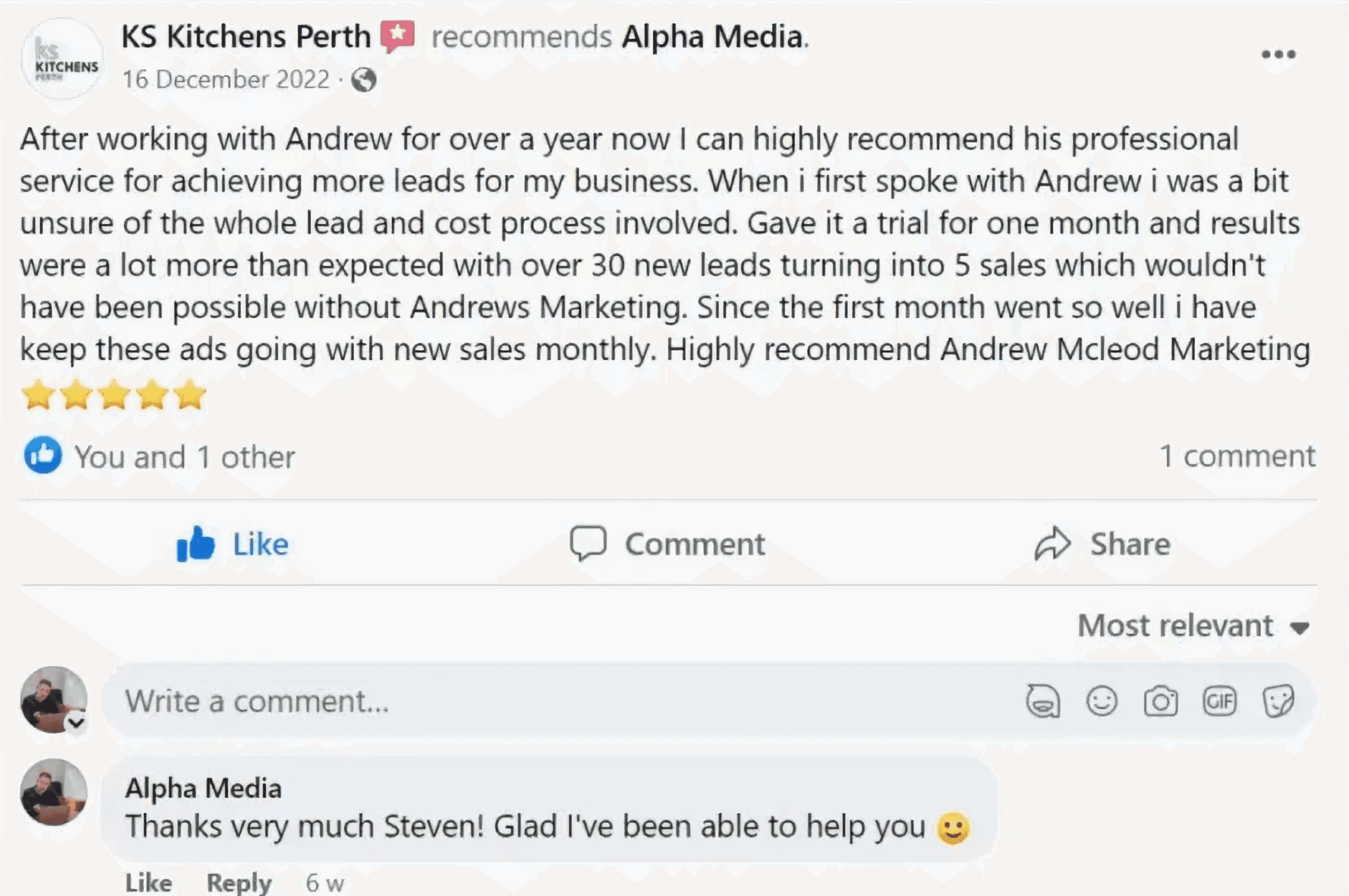 Client Review