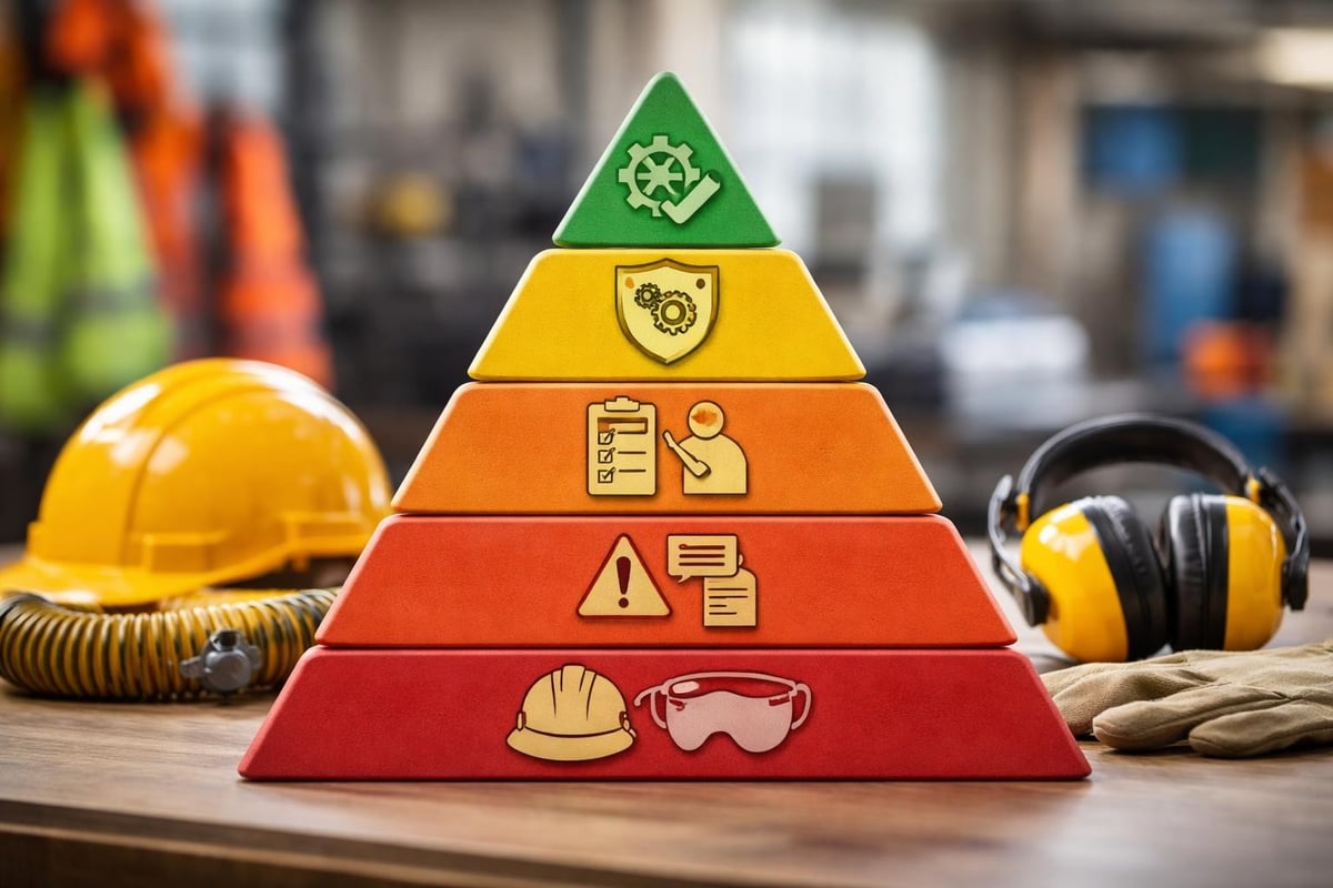 Hierarchy of workplace safety controls