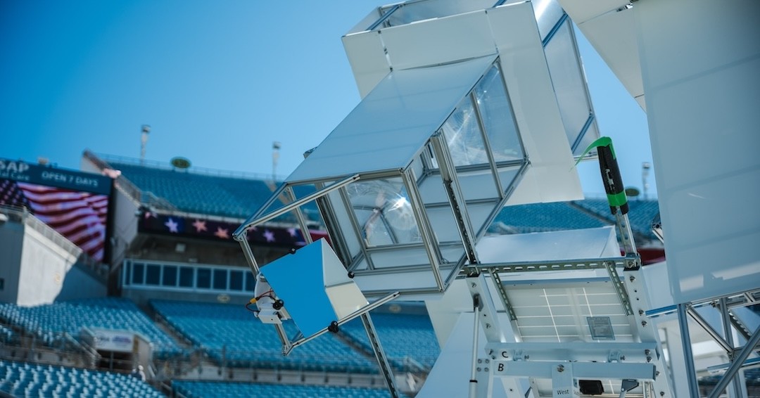 Star Catcher sunlight collection technology at NFL Jaguars EverBank stadium