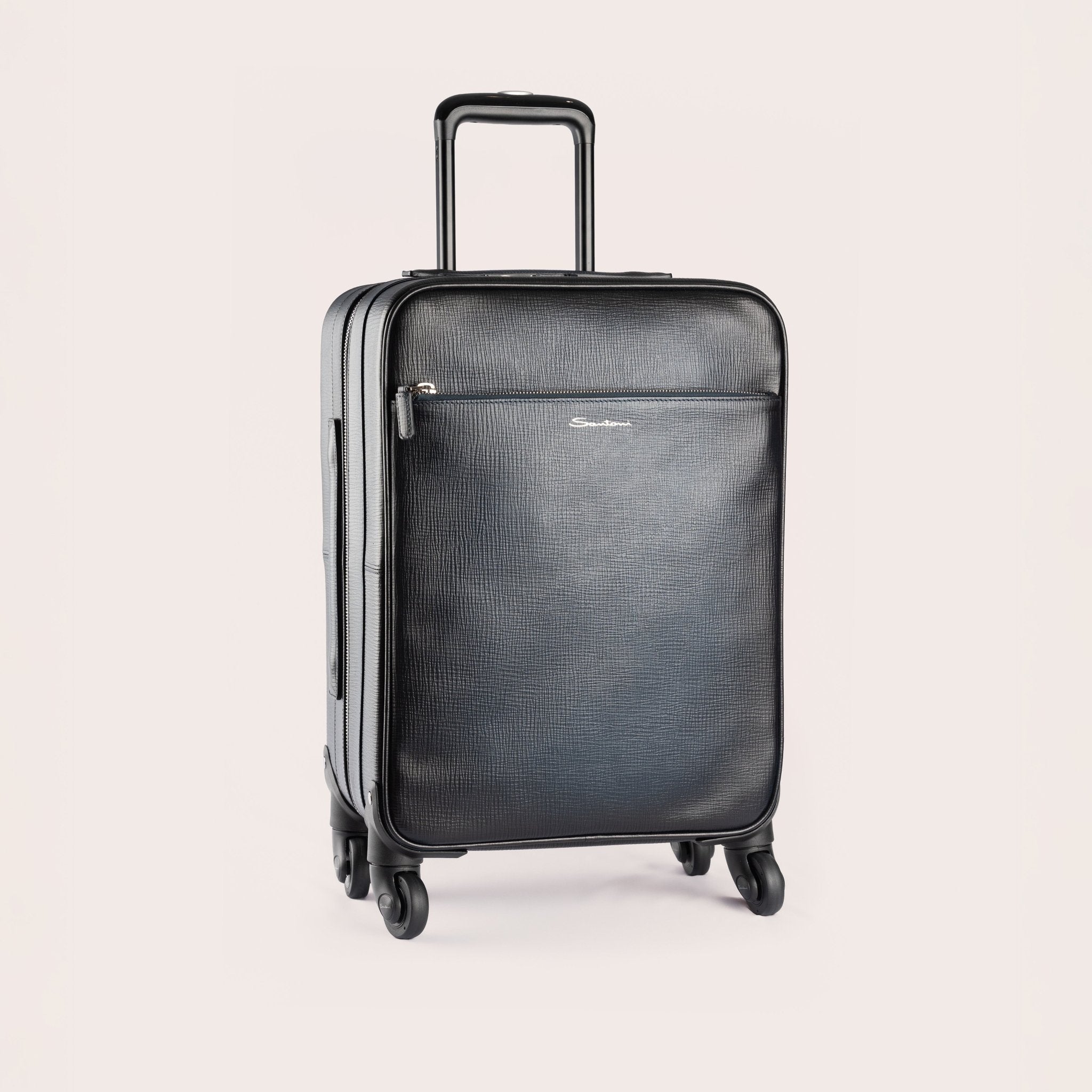 Santoni Leather Trolley Bag - Mandelli UK