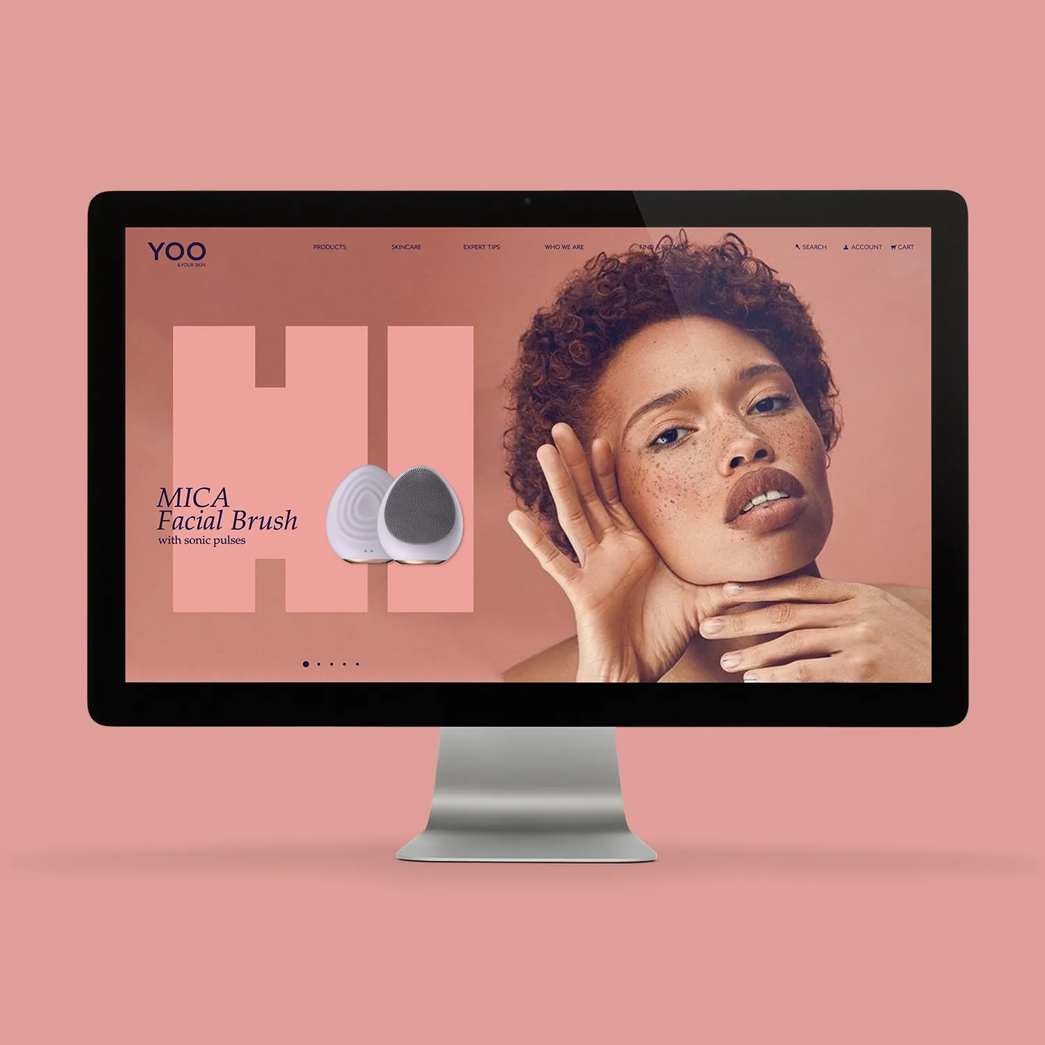 Streetside billboard with flyposters of the Batch.Works brand and illustrations