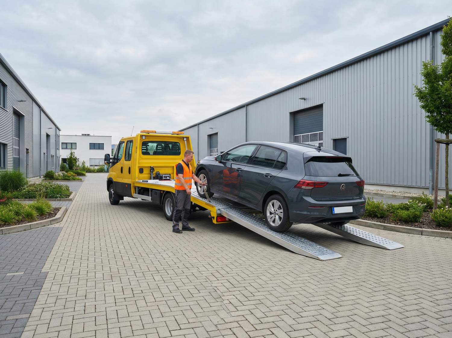 laweta Nowy Sącz transport samochodu na lawecie