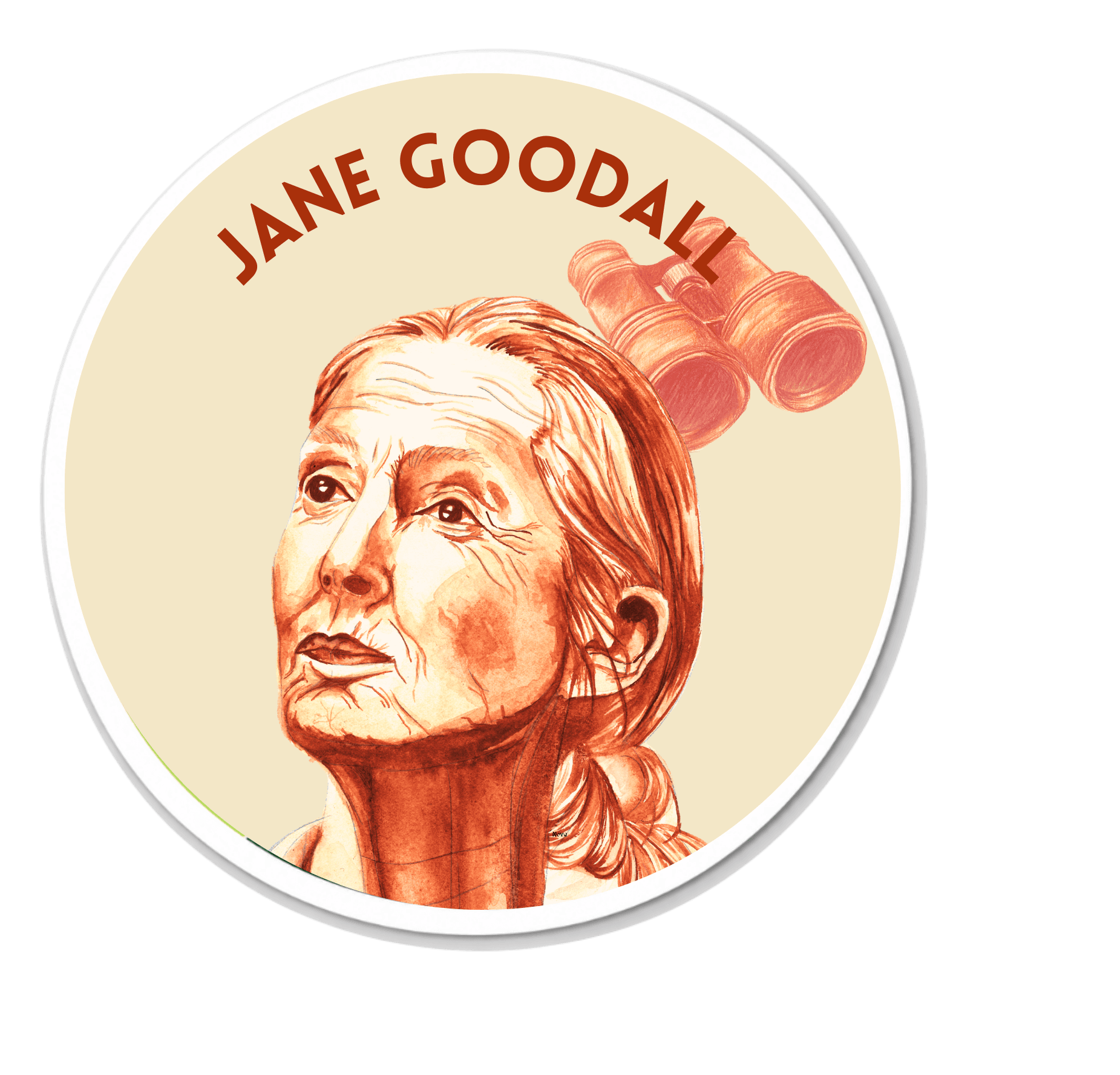 Sticker illustré