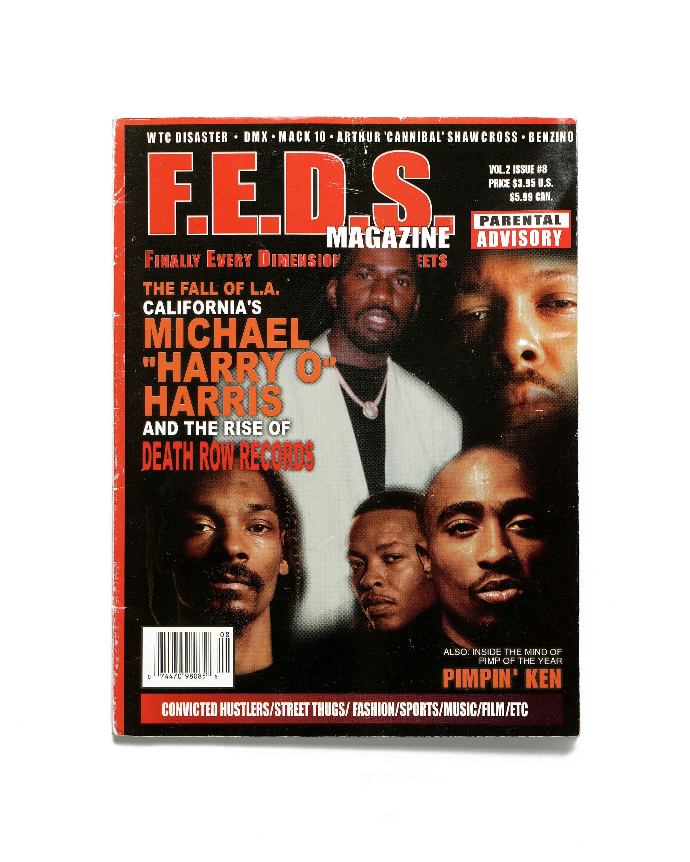 F.E.D.S - Volume 2 - Issue 8 2001 - Front Cover