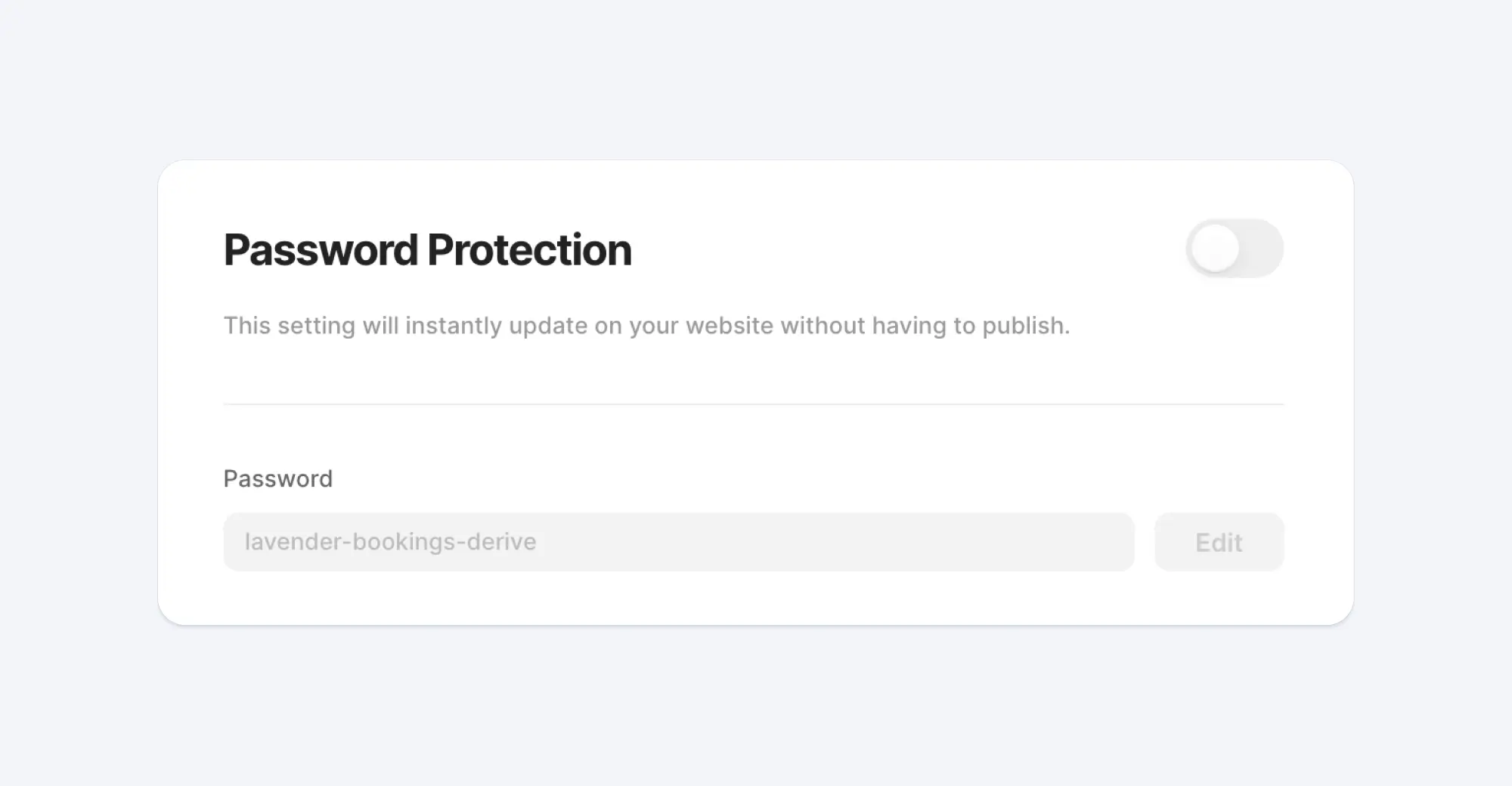 How To Add Password Protection To Your Site in Framer