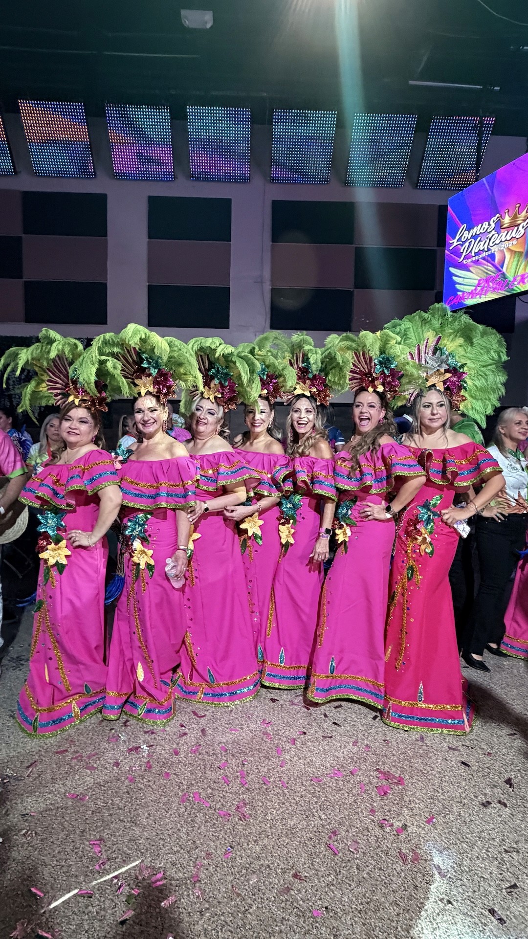 Man performing with guitar on stage