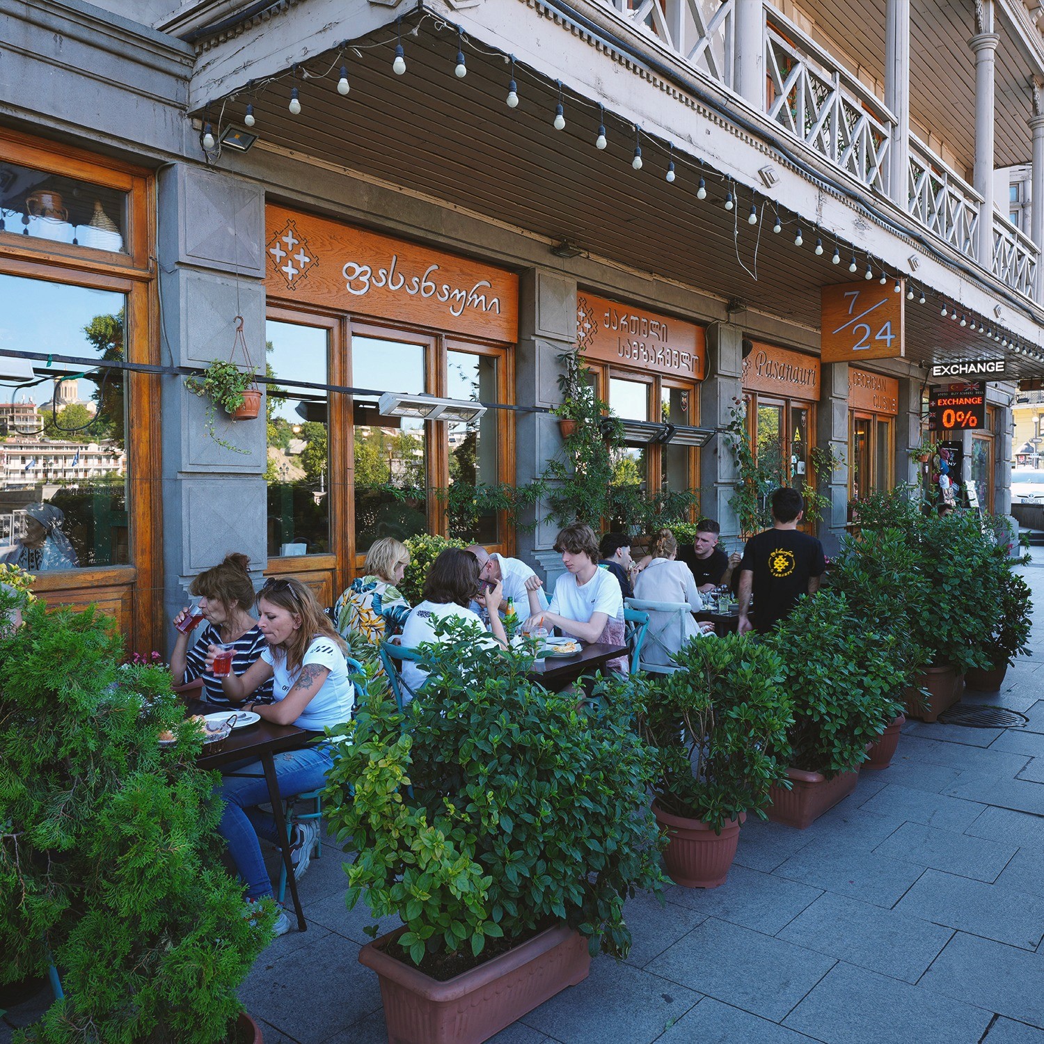 Pasanauri outdoor seating