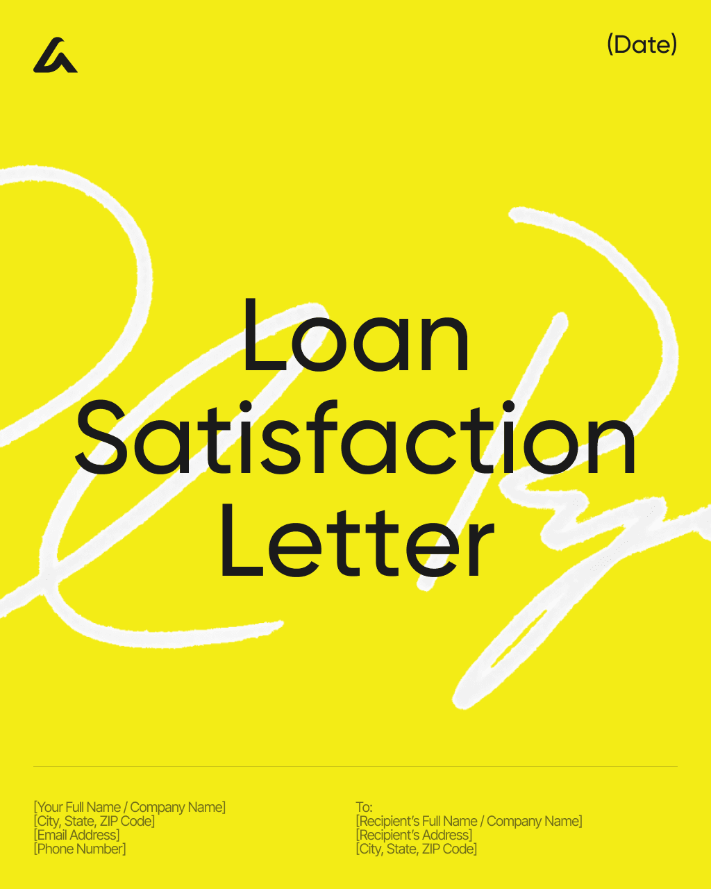 Loan Satisfaction Letter