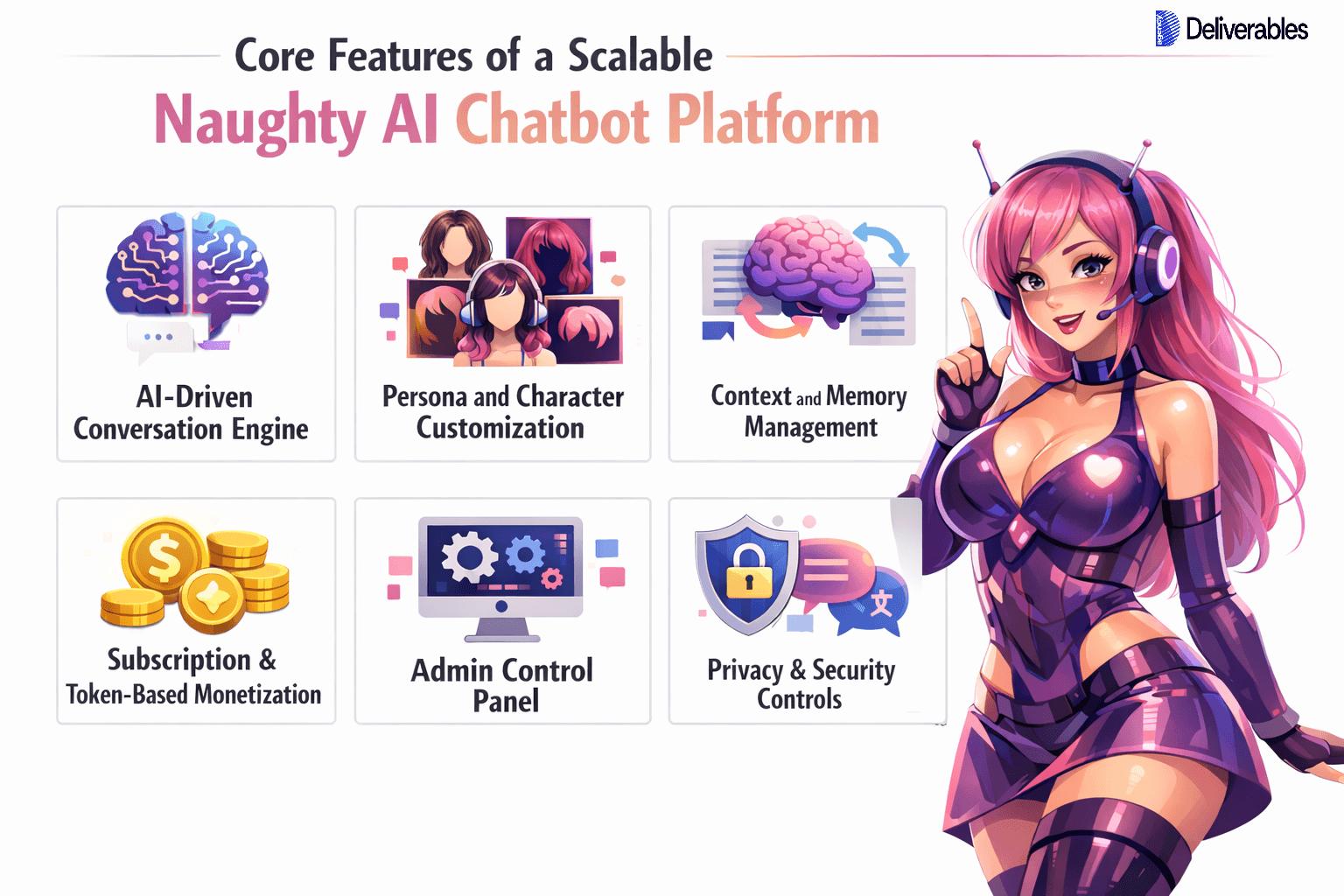 Core Features of Naughty AI Chatbot