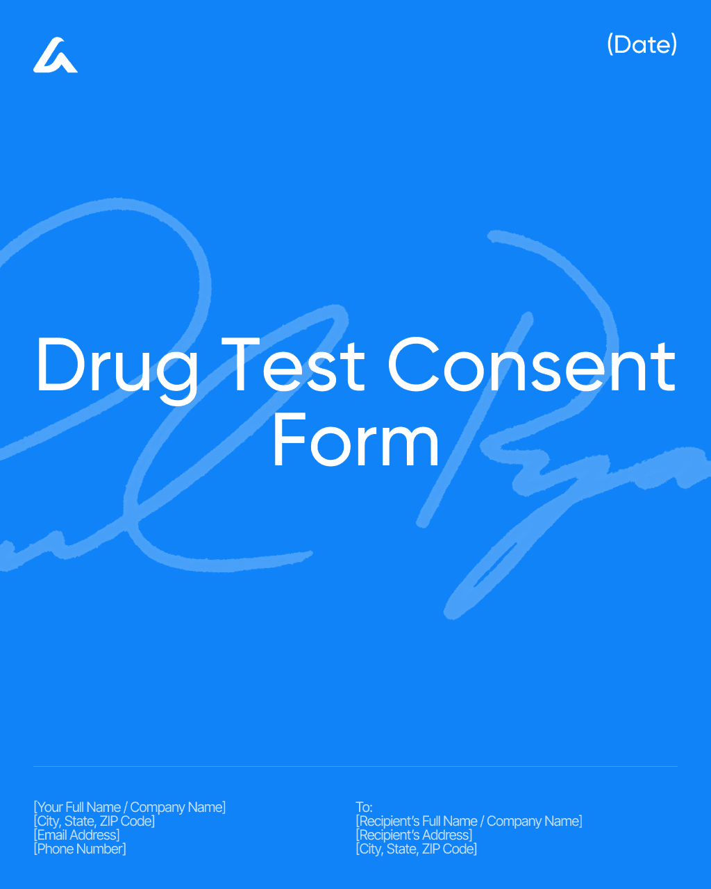 Drug Test Consent Form