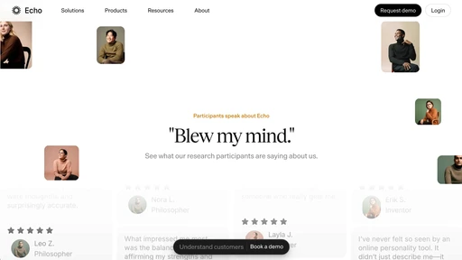 Echo_Website Screenshot 4
