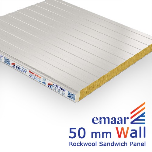 50mm Wall Rockwool Sandwich Panel