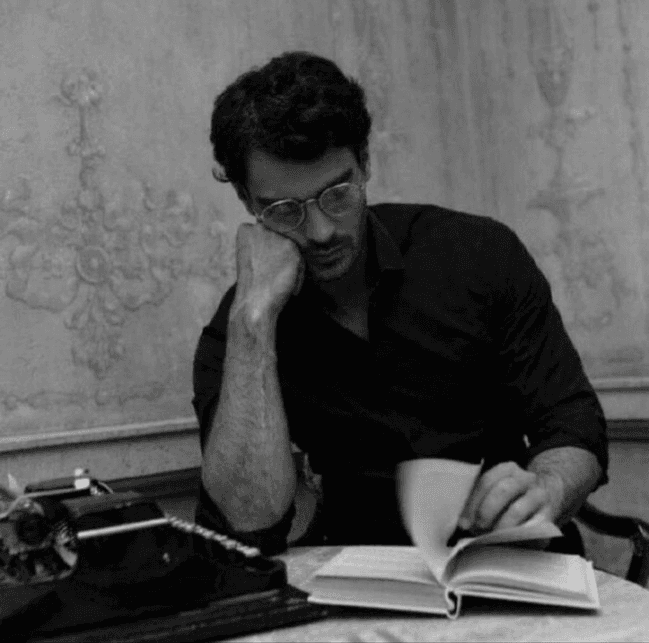 Silhouetted Basketball Player in Motion