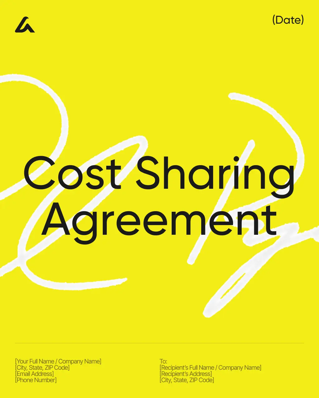 Cost Sharing Agreement
