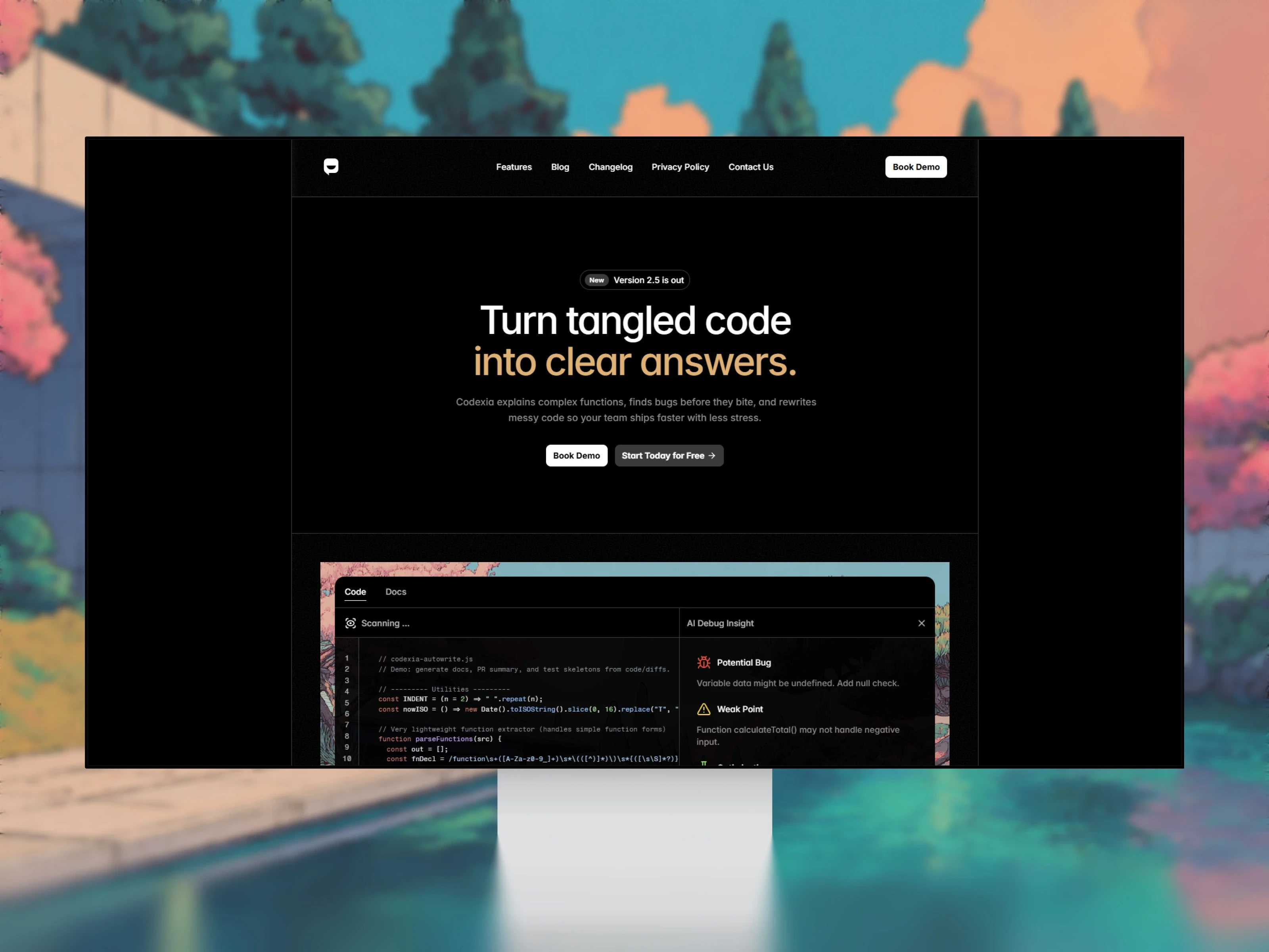Meridian logo preview