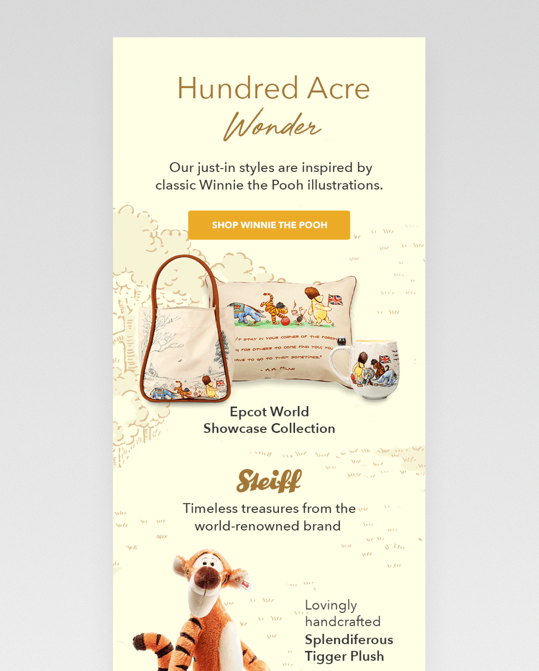 Disney - Winnie The Pooh email