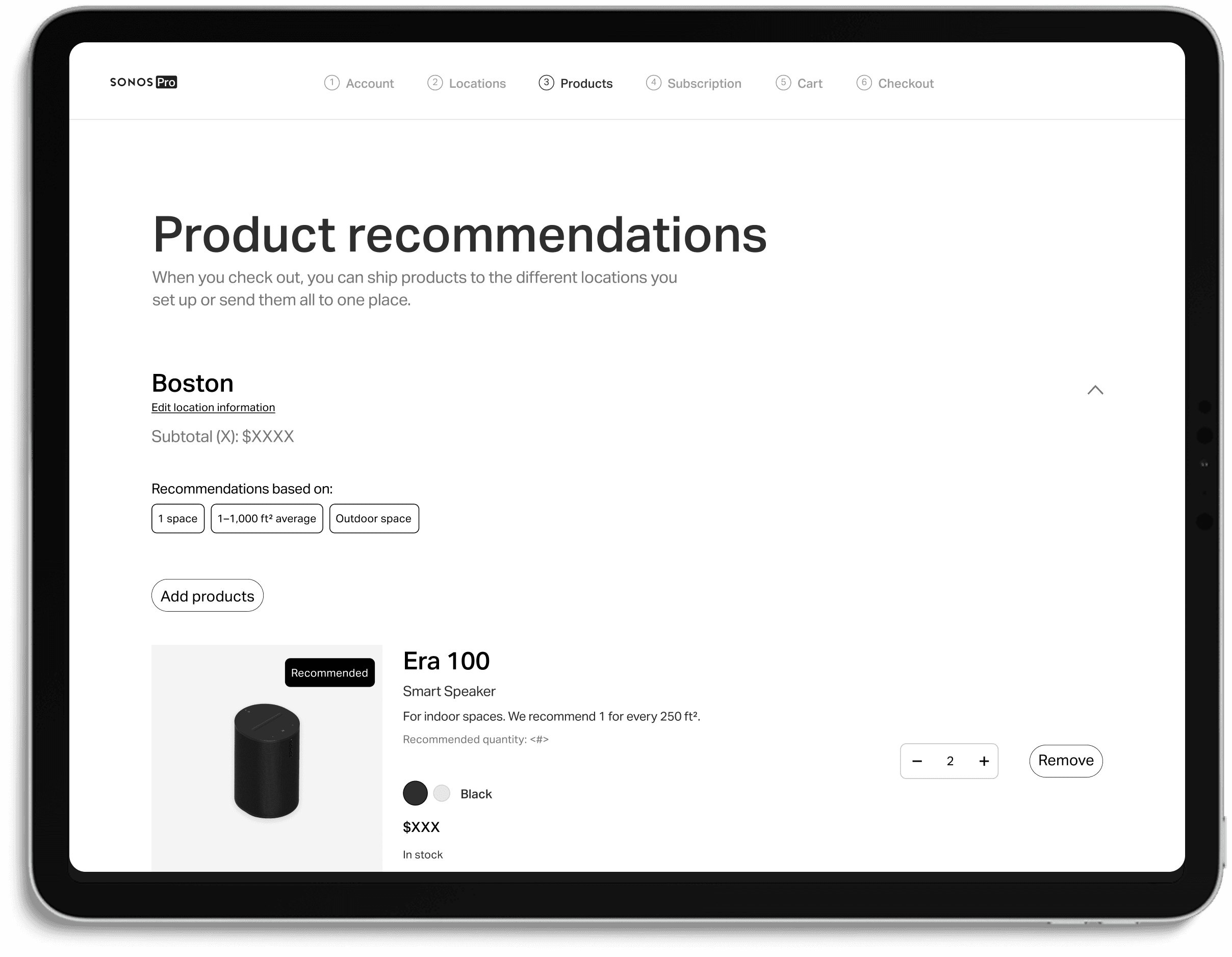 Sonos Pro Dashboard