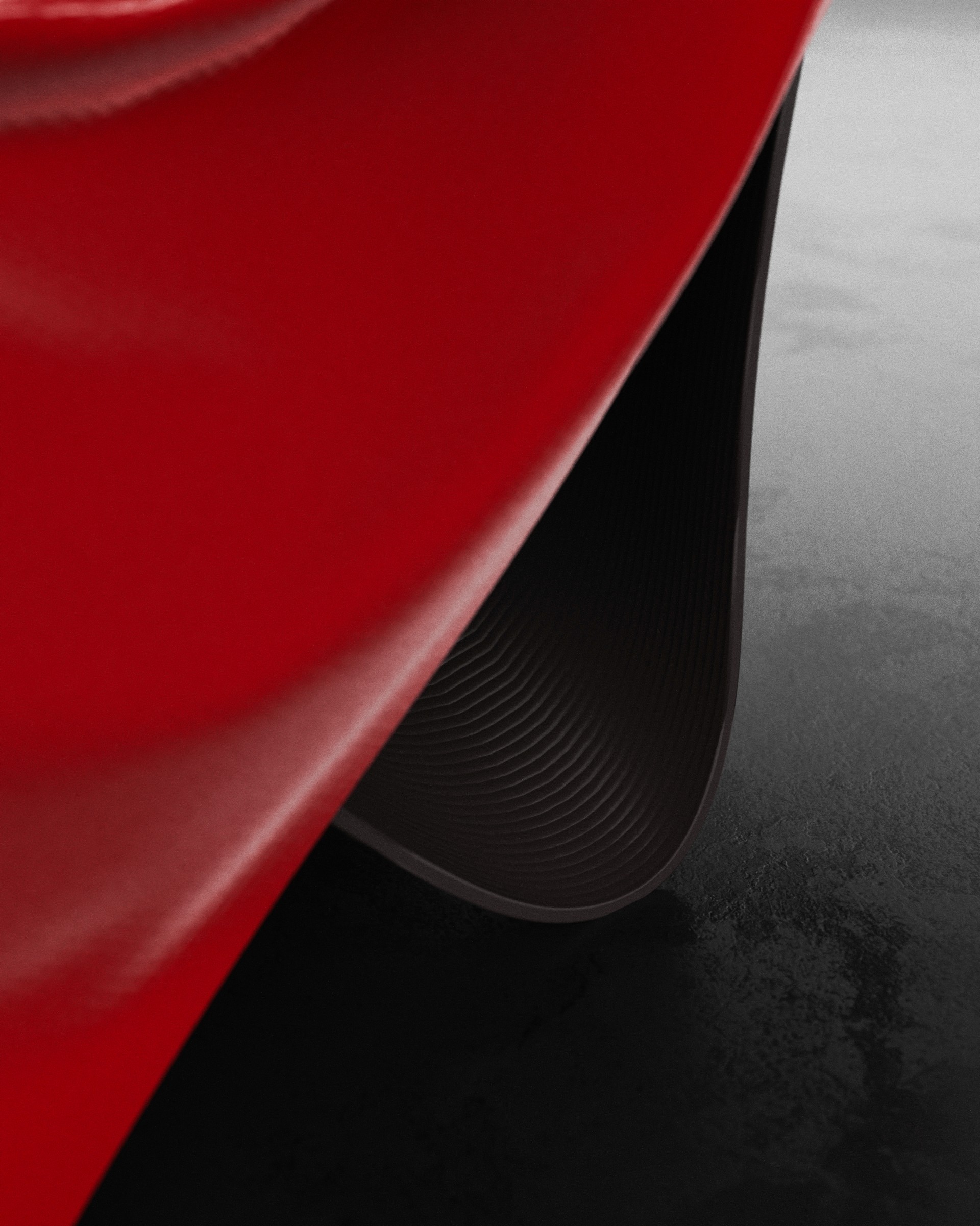 Detail of the Curva Chaise designed by noknok studio
