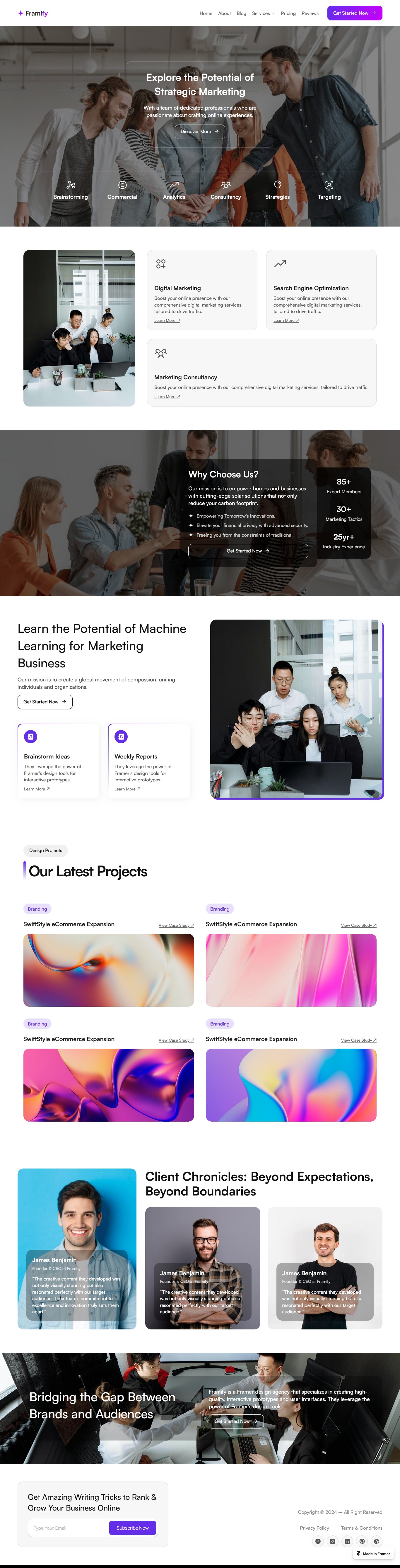 Framer Home Page v9