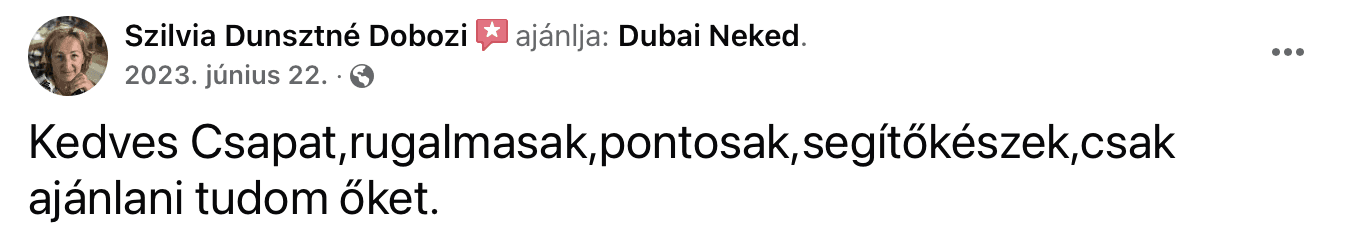 dubai utazás dubaineked vélemények