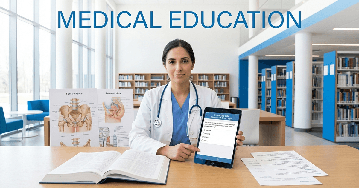 Cover: How to Study OB/GYN for USMLE Step 2 CK 2026: High-Yield Topics, Clinical Cases and Exam Strategy