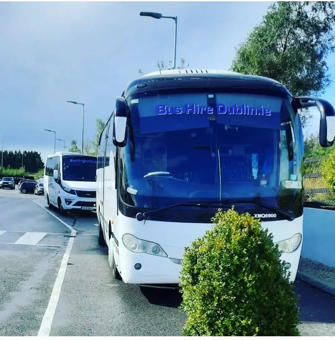 King Long 36 seater coach hire Dublin