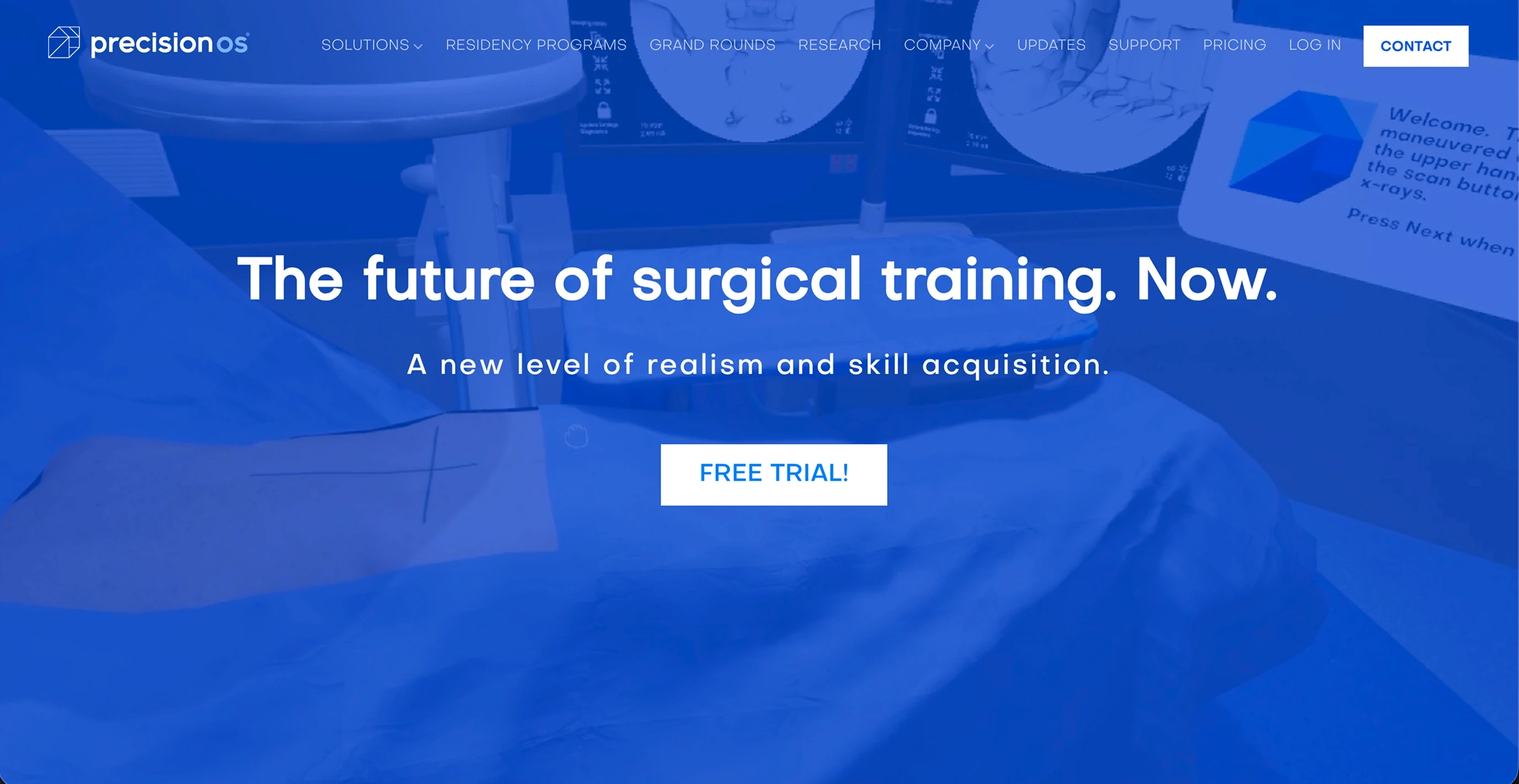 PrecisionOS Website