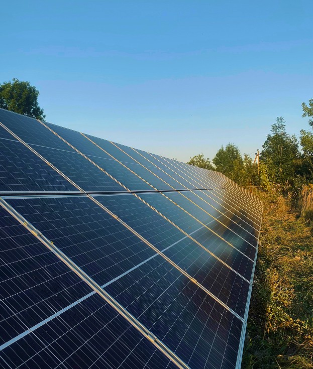 Wind and solar project site
