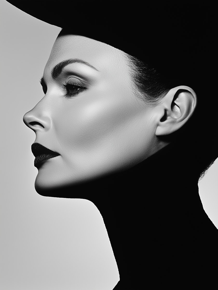 Striking Profile Portrait