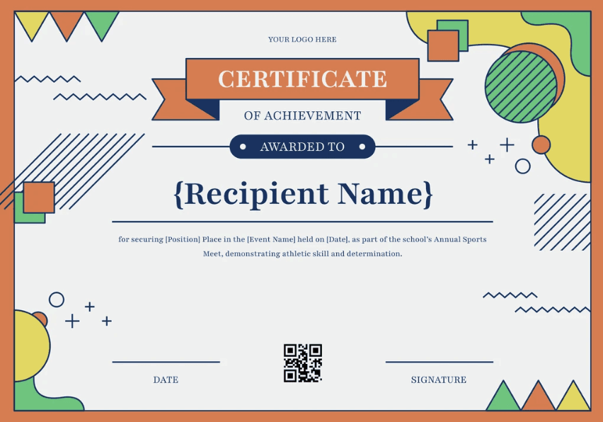 Schooltracs Certificate