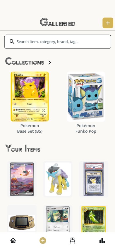 Galleried Organize Collectibles