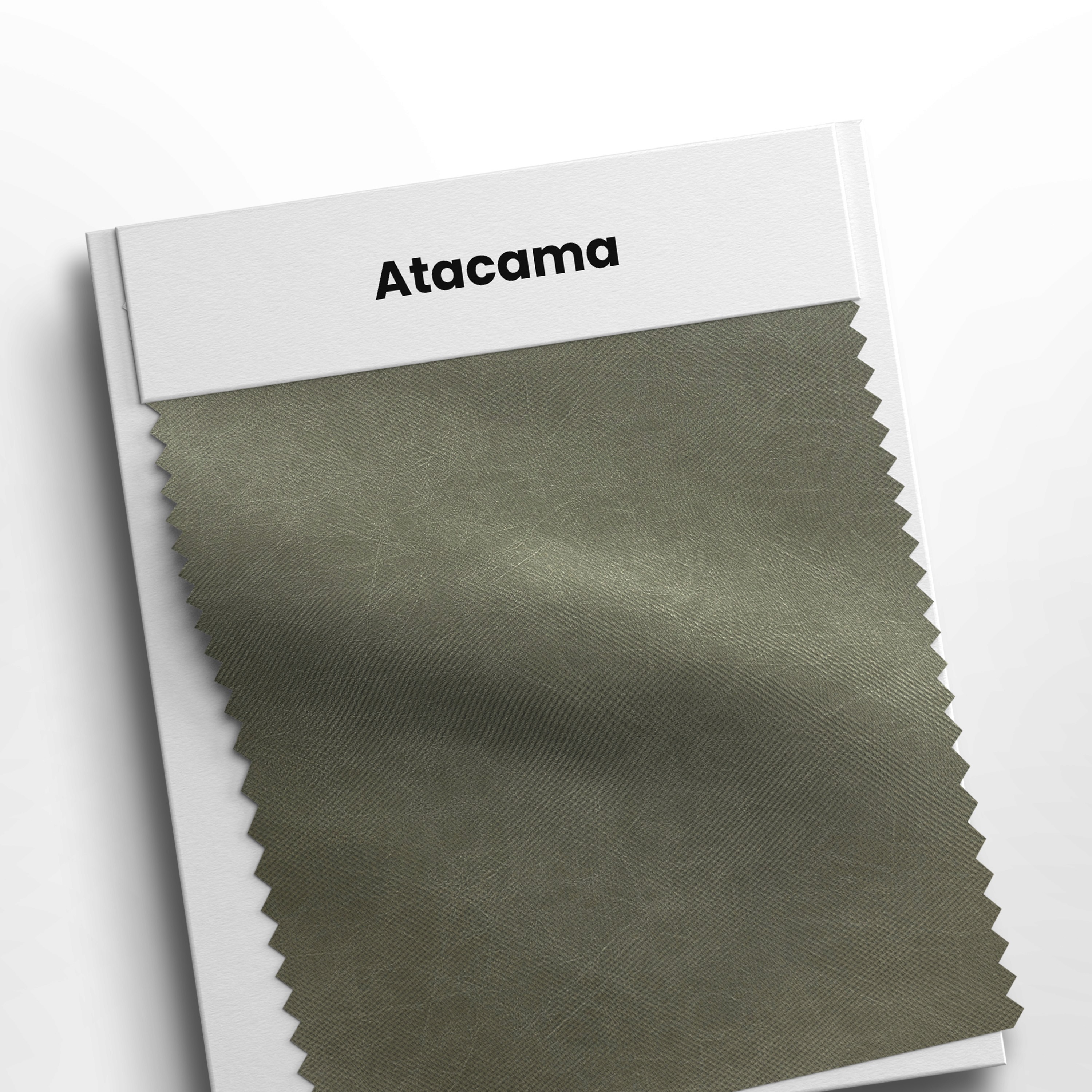 mostruário com tecido atacama saara