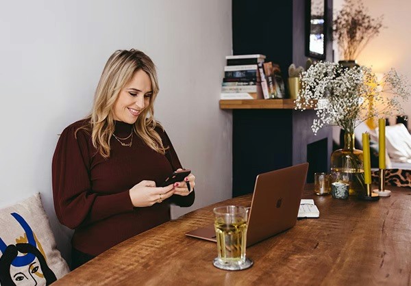 Working from home with a babysitter at home