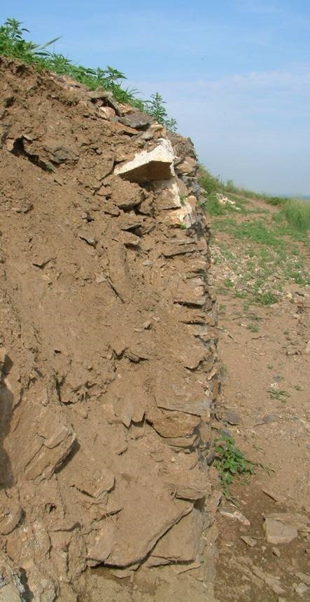 Bauregeln Trockenmauern Schwere Decksteine oben
