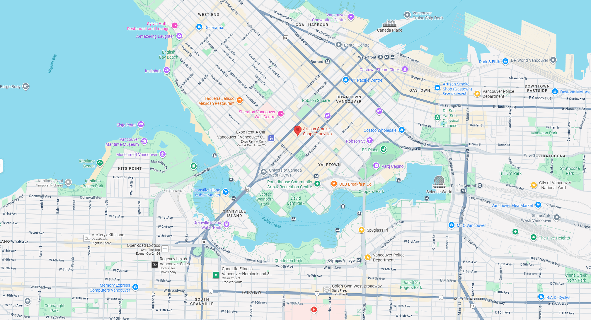 Tech Hut Map pin