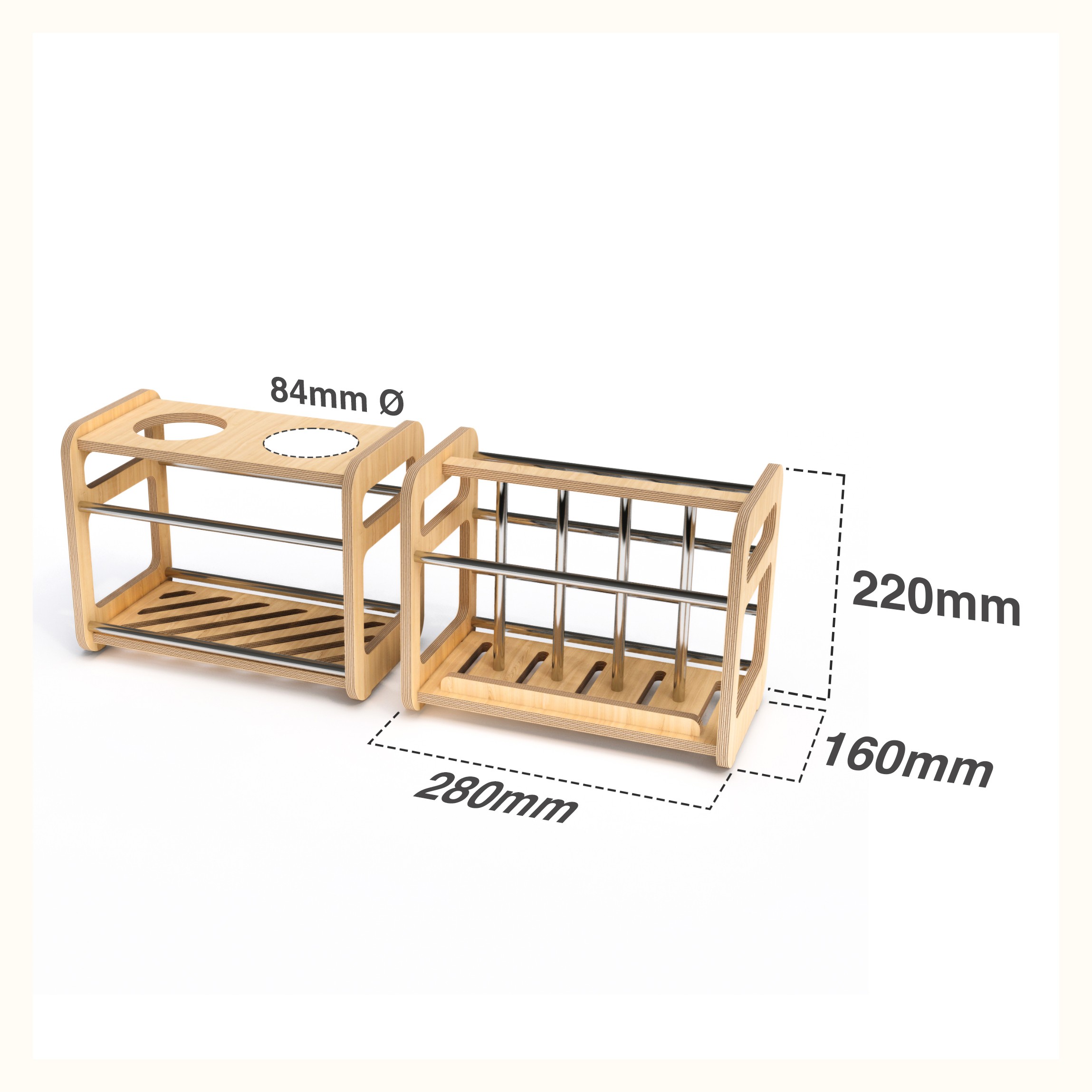 Standalone Desktop Shelf Dimensions
