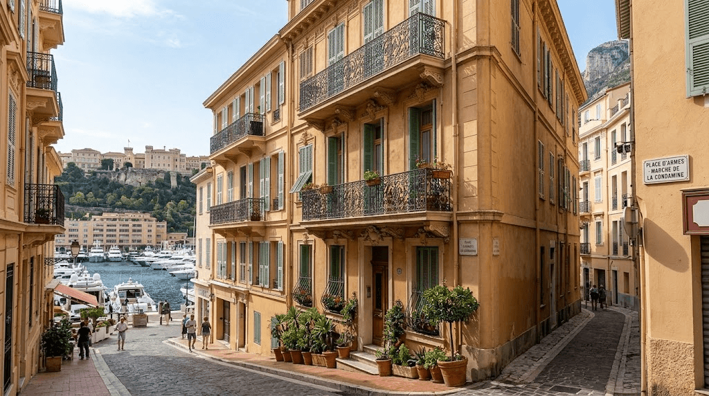 Vue sur La Condamine