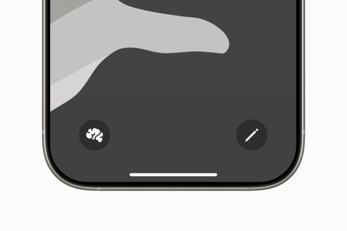 Lockscreen controls on iPhone