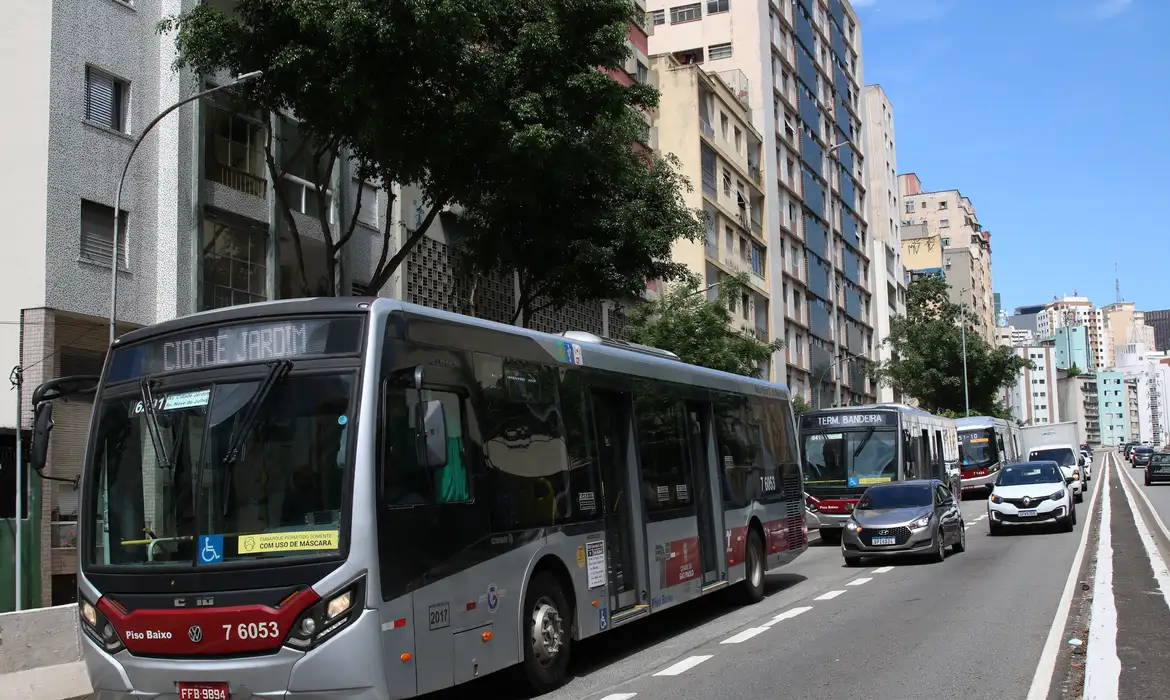 Ônibus em São Paulo