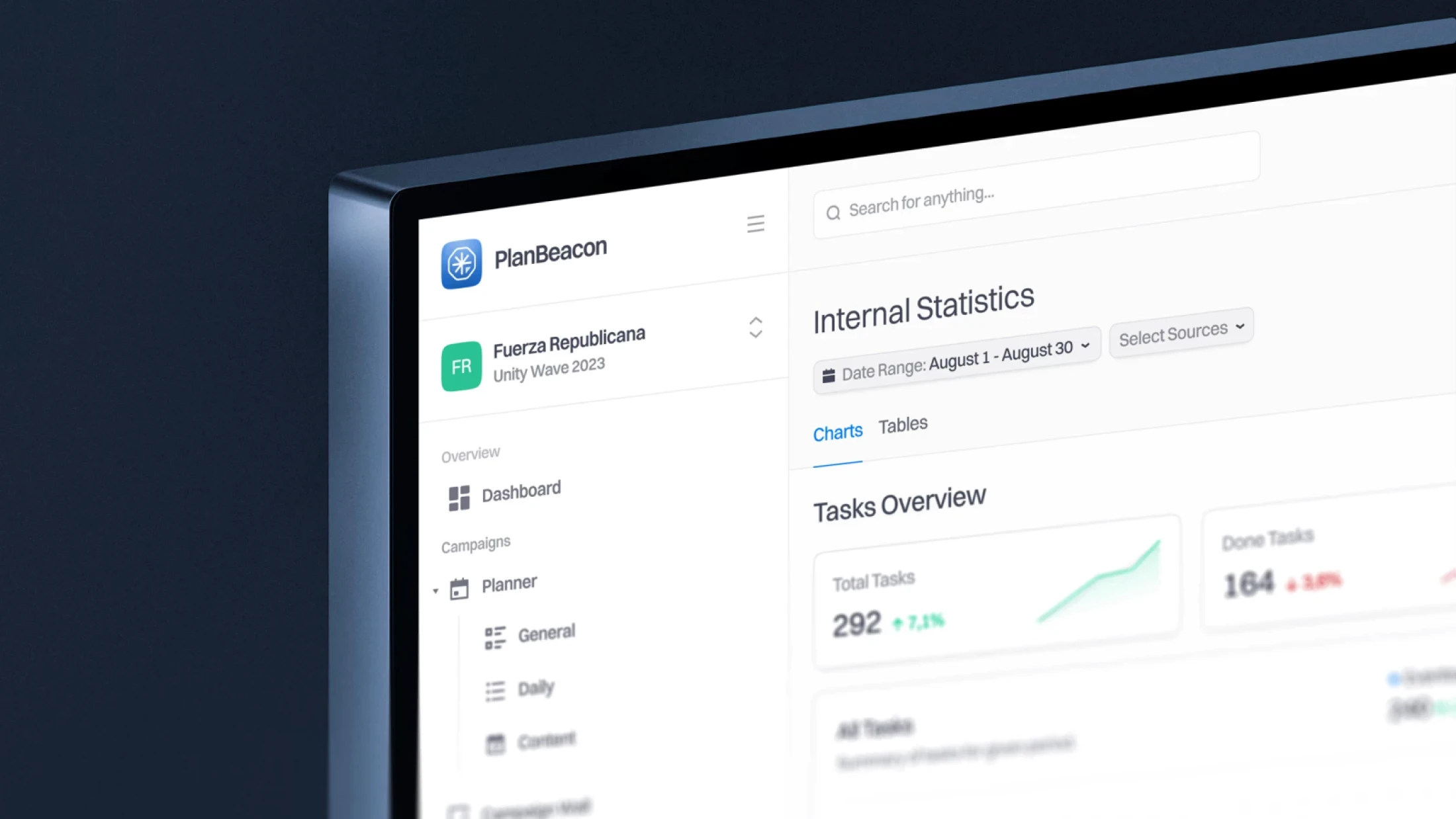 planbeacon ui design mockup cover image