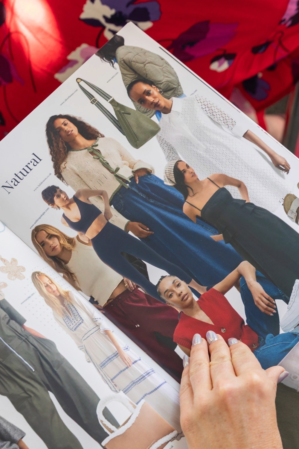 Close up of a training manual