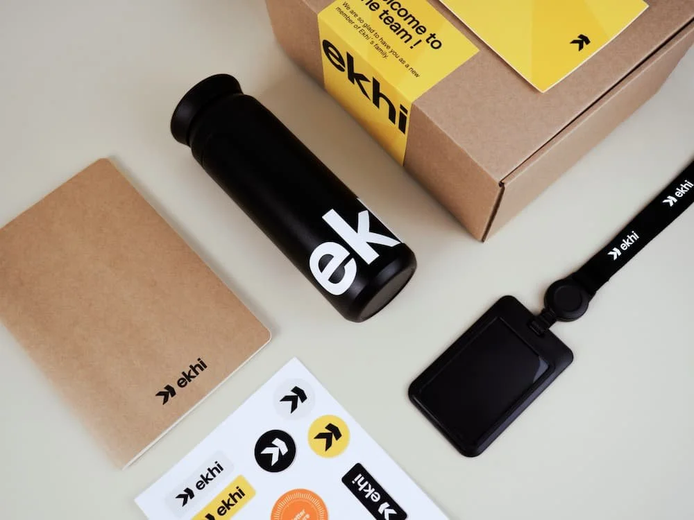 Tampografía sobre merchandising corporativo — Divuit Studio Barcelona